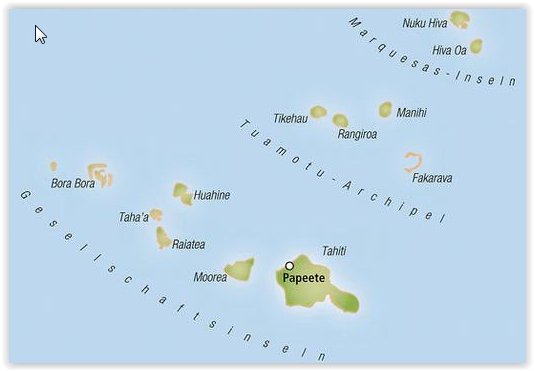 Moorea und Tahiti